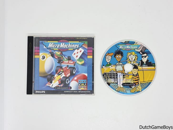 Philips CDi - Micro Machines, Spelcomputers en Games, Games | Overige, Gebruikt, Verzenden