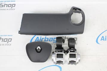 AIRBAG SET – PANEEL ZWART RENAULT TRAFIC (2014-HEDEN), Gebruikt, Renault