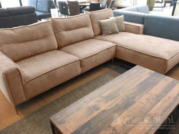 Loungebank Capelle - loungebanken - Beige, Nieuw, 150 cm of meer, Overige materialen, 200 tot 250 cm