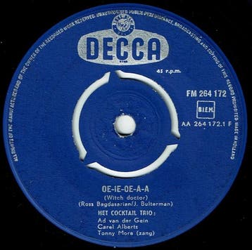 vinyl single 7 inch - Het Cocktail Trio - Oe-ie-oe-a-a (W..., Verzenden, Zo goed als nieuw, 7 inch, Pop