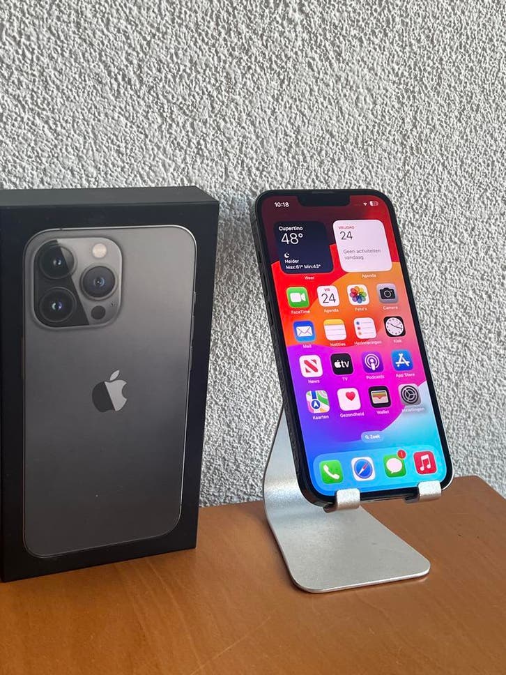Apple iPhone 13 Pro 128GB Grafiet / Garantie / Nette staat, Telecommunicatie, Mobiele telefoons | Apple iPhone, Zonder abonnement