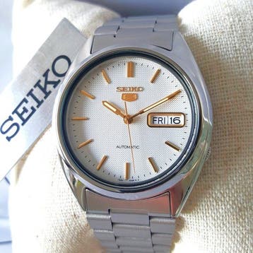 Seiko - Automatic - Day-Date - Gold - 21 Jewels - In-House, Sieraden, Tassen en Uiterlijk, Horloges | Heren, Nieuw