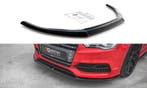 Voorspoiler Audi A3 8V S-line Sedan/Cabrio Zwart Glans, Ophalen of Verzenden, Nieuw