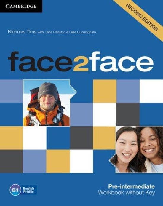 9781107603523 face2face Second edition - Pre-Int wb witho..., Boeken, Schoolboeken, Zo goed als nieuw, Verzenden