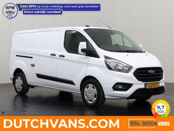 Ford Transit Custom 2.0TDCI Bestelbus 2021 L2 H1 Diesel, Automaat, Euro 6, Wit, Diesel