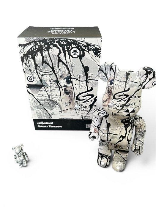 Medicom Toy - Be@rbrick 400% & 100% Hiroki Tsukuda, Antiek en Kunst, Kunst | Designobjecten