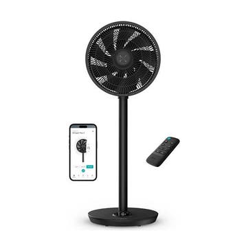 Duux Whisper Flex 2 Smart ventilator staand zwart, Witgoed en Apparatuur, Ventilatoren, Verzenden, Nieuw, Statiefventilator