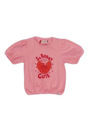 Looxs Revolution T-shirt Meisjes in maat 128 Roze, Verzenden, Zo goed als nieuw, Looxs Revolution, Jongen of Meisje