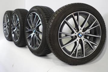 BMW 1 2 serie F40 F44 2 serie Gran Coupe 489 17 inch velgen, Gebruikt, Velg(en), 17 inch, Winterbanden