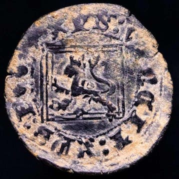 Spanje. Enrique IV (1454-1474). Blanca de rombo Acuñada en