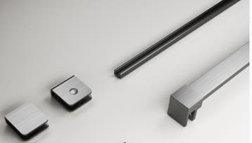 Montageset Douchewand – Kleine Glasklemmen &, Ophalen of Verzenden, Nieuw, Glas, Bad