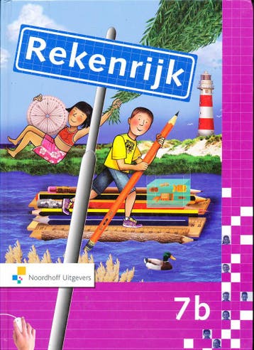 Rekenrijk versie 3 Rekenboek 7B, Verzenden, Nieuw