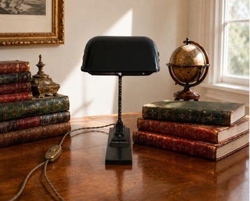 Erpé - ERPE - Tafellamp - Metaal, Emaille - Bureaulamp ind
