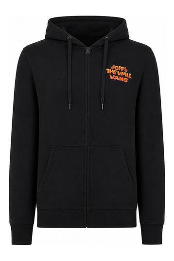 Vans Hoodie in maat XS Zwart, Kleding | Dames, Truien en Vesten, Vans, Verzenden, Zo goed als nieuw, Zwart