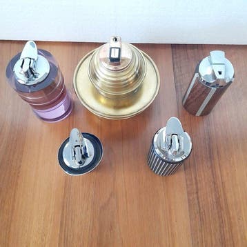 Ronson - Zonder minimumprijs - Aansteker - Messing, Tin,, Verzamelen, Nieuw
