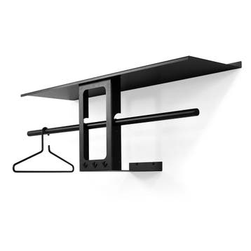 Spinder Design Luno Small 70 wandkapstok - zwart, Verzenden, Nieuw