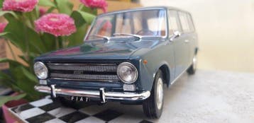 1:18 - Modelauto - - FIAT 124 - Triple 9, Nieuw