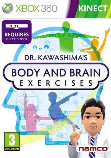 Dr. Kawashimas Body and Brain Exercises (Kinect Only), Ophalen of Verzenden, Zo goed als nieuw