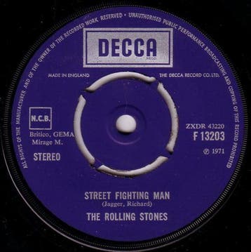 vinyl single 7 inch - The Rolling Stones - Street Fightin..., Verzenden, Zo goed als nieuw, 7 inch, Pop