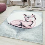 Kindervloerkleed | Bambi | Hert | Roze | 200x290 cm, Verzenden, Nieuw