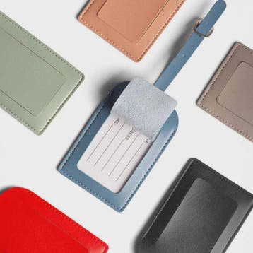 Draagbaar PU Lederen Bagagelabel - Kofferlabel met Naam- en, Verzenden, Nieuw