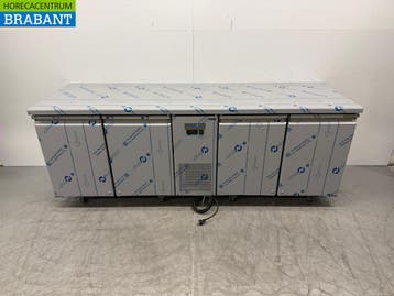 RVS Polar Verrijdbare Vrieswerkbank 4 Deuren 227,5 cm 230V, Ophalen of Verzenden, Nieuw zonder verpakking