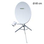 Travel Vision R7 Duo 65cm Volautomatisch Portable SatSystem, Caravans en Kamperen, Ophalen of Verzenden, Nieuw