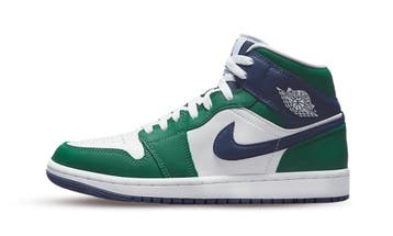 Jordan 1 Mid SE Seahawks (Womens), Nieuw