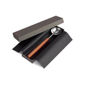 Triangle Sense Maatlepel – 15 ml – RVS met Pruimenhouten, Ophalen of Verzenden, Nieuw