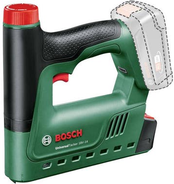 Bosch UniversalTacker 18V-14 Accu tacker - Zonder 18 V accu, Ophalen of Verzenden, Zo goed als nieuw