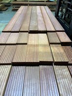 vlonderplanken-terras-planken-Hardhout-Mukulungu-25x143mm, Tuin en Terras, Terrasdelen en Vlonders, Ophalen, Nieuw, Hout
