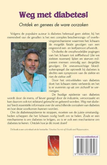 Weg met diabetes! 9789079872398 Andreas Moritz, Boeken, Verzenden, Zo goed als nieuw, Andreas Moritz