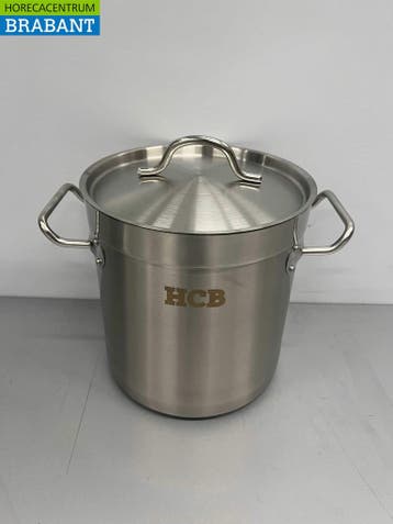 RVS Soeppan Kookpan Pan Inductie 20 x 20 cm 6 liter Horeca, Ophalen of Verzenden, Nieuw in verpakking