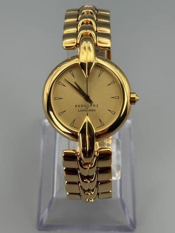 Rodolphe by Longines - 1990s Sculptural Luxury Bracelet