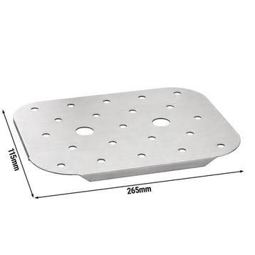 GGM Gastro | (4 stuks) RVS lekrooster GN 1/3 | AGGNBK13 |, Verzenden, Overige typen