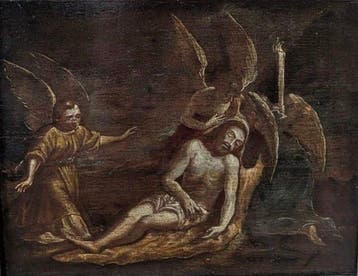 Jacopo Palma il Giovane (1544–1628), Naar - Toter Christus,, Antiek en Kunst