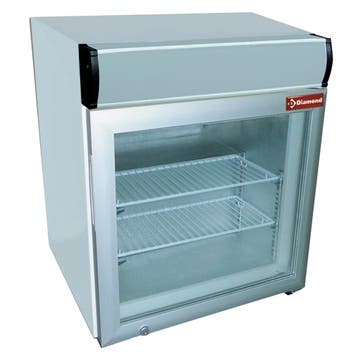 Vitrine tafelmodel negatieve T°, 50 liter, met lichtbak, Verzenden, Nieuw in verpakking, Koelen en Vriezen