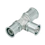 MultiTubo Persfitting metaal vertind T-stuk 40 x 32 x 32 mm, Ophalen of Verzenden, Nieuw