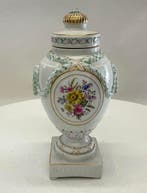 Antieke dekselvaas – Berlin (KPM) – 19e eeuw –, Antiek en Kunst