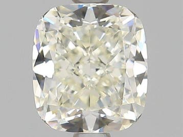 1 pcs Diamant (Natuurlijk) - 1.52 ct - Cushion - K - VVS2 -, Nieuw