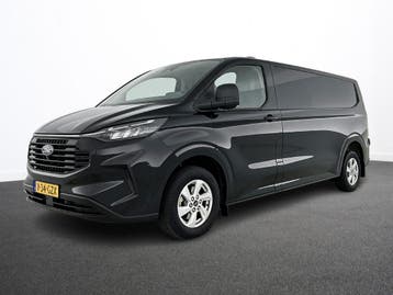 Ford Transit Custom 300 2.0 TDCI L2H1 Trend Nieuw Model, Stof, Gebruikt, Euro 6, Zwart
