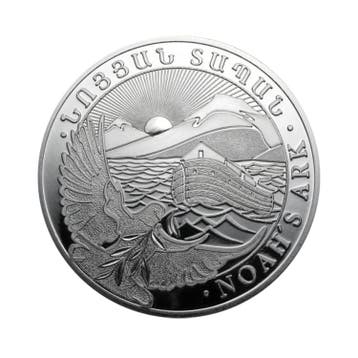Zilveren Noahs Ark munt 1 troy ounce, Verzenden