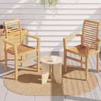 vidaXL Vloerkleed ZIZUR Bruin 170 x 120 cm Polypropyleen, Verzenden, Nieuw, Bruin
