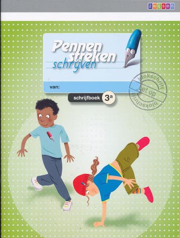 Pennenstreken versie 2 Schrijfboek 3A blokschrift (per stuk), Verzenden, Nieuw