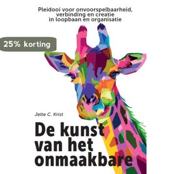 De kunst van het onmaakbare - Jelte C. Krist 9789492528889, Verzenden, Zo goed als nieuw, Jelte C. Krist