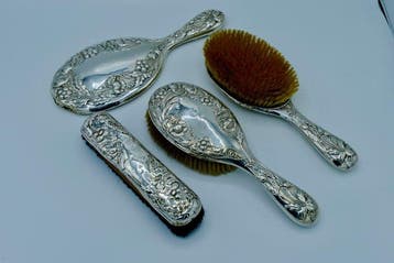 Liberty Toiletset (4) - henry matt - Zilver - Sterlingzilver