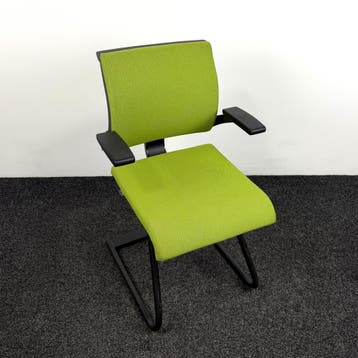 Ahrend 240 Vergaderstoel - Groene Zitting, Ophalen of Verzenden, Gebruikt