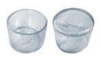 Flexibele stoelpootdop (omdop, rond, 30 mm, transparant) [O, Ophalen of Verzenden, Nieuw