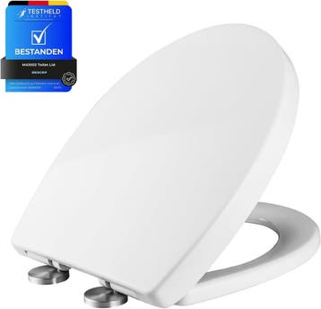Ibergrif Toiletbril Softclose - 38% korting - Retourdeal, Ophalen of Verzenden, Zo goed als nieuw, Rvs, Toilet