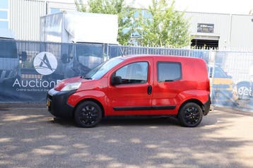 Veiling: Bestelwagen Fiat FIORINO Benzine 2009, Gebruikt, Blauw, Handgeschakeld, BTW verrekenbaar